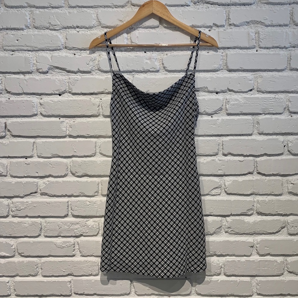 Plaid Cotton Candy Slip Dress